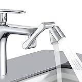 ZEYXINH 1440° Drehbarer Multifunktionaler Verlängerungshahn: Wasserhahn...