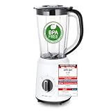 Emerio Standmixer BL-124816, BPA frei, Crush Ice Funktion, 1.5l Behälter, 2...