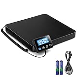 Plattformwaage, Drcowu 440lbs x 10g Digitale Paketwaage, Langlebige Alloy...