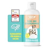 Green Hero Flohshampoo und Zeckenshampoo für Hund & Katze 250 ml | Schützt...
