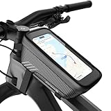 Estralia Fahrradtasche für Rahmen und Lenker - Wasserdichte Vordertasche mit...