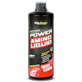 My Supps Power Amino Liquid 1000ml Kirsche Cherry – flüssiger Aminosäuren...