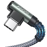 AINOPE USB C Kabel, Nylon [2 Stück 2M+2M] Ladekabel USB C, 3.1A USB C Ladekabel...