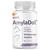 AmylaDol Verdauung Hund 90 Tabletten, Natürliche Verdauungsenzyme...