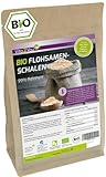 Vita2You Flohsamenschalen Bio 99% Reinheit 1000g - Laborgeprüft - 100% Bio...