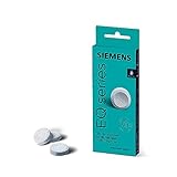 Siemens Reinigungstabletten TZ80001A, 10 Stück, Kaffeeöl-Rückstände ideal...
