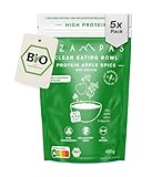 TZAMPAS Frühstücks Bowl BIO 5 x 450g · 'Apple Spice' · Smoothie Bowl, Clean...