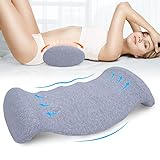 SAHEYER Lendenkissen Orthopädisches Lendenwirbelkissen aus Memory Foam,...