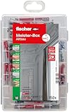 fischer Meister-Box Altbau, 150-teiliges Dübel- und Schraubenset, 6-8 mm...