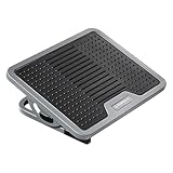 EUREKA ERGONOMIC Fußstütze Verstellbar Fußauflage mit Massagefläche Büro...