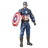 Marvel Avengers Titan Hero Serie Captain America, 30 cm große Action-Figur,...