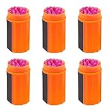 BAUFAS 6 Sets Streichhölzer, Wasserdichte und Winddichte Camping-Streichhölzer...
