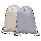 2er-Pack Kühltaschen, Rucksäcke mit Kordelzug, Faltbare Kühltaschen,...