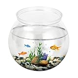 Kugelaquarium Groß Goldfischglas Kugelvase Rund Deko Fischschale eco Kunststoff...