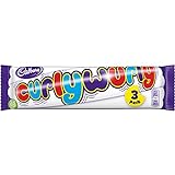 Cadbury's Curly Wurly 3er Multipack – Weicher Karamell-Zopf mit Überzug aus...
