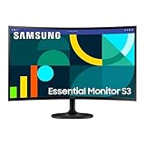 Samsung S36GD Essential Curved Monitor 27 Zoll, PC-Bildschirm mit VA-Panel, Full...