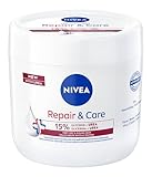 NIVEA Körpercreme Repair & Care Urea 400 ml, Allzweckcreme für sehr trockene...