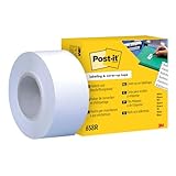 Post-it Abdeck- und Beschriftungsband, 25,4 mm x 17,7 m, Weiß, 1 Rolle –...