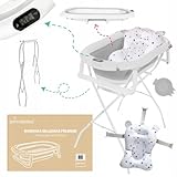 Primabobo Faltbar Babybadewanne, Große Babywanne faltbar, Kinderbadewanne mit...