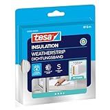 tesa INSULATION Dichtungsband S - PE-Schaumstoffdichtung zum Isolieren von...