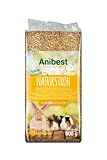 Anibest Naturstroh, Kleintierstreu, 100 % natürliche Einstreu für alle Nager &...