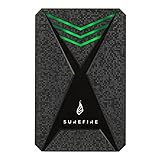 SureFire 2.5 Gaming Hard Drive, 2 TB, schwarz, Externe HDD Festplatte, USB-C...