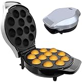 Syntrox Cake Pop Maker | Maschine | Popcakes Maker für 12 Cake Pops, 1200 Watt,...