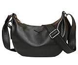 Micmores Echtleder Umhängetasche Damen Mittelgroß Crossbody Bag Damen...