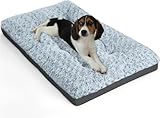 ALANMOND Hundebett Grosse Hunde, Hundekissen flauschig Hundematte mittelgroße...