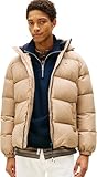 Tommy Jeans Herren Pufferjacke Essential Down Jacket Warm, Beige (Coastal...