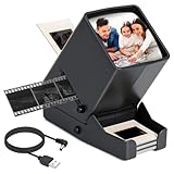 LED Diabetrachter für Alte Dias, 35mm Negativ und Diaprojektor Dia-Betrachter,...