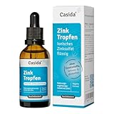 Zink Tropfen - Premium: Zinksulfat Flüssig - Ohne Alkohol & Vegan -...