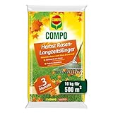 COMPO Herbst Rasendünger - Rasendünger für den Herbst - Kaliumdünger für...