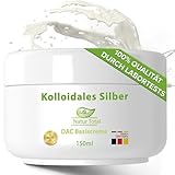 Natur Total Silbercreme mit kolloidalem Silber WICHTIG: 150 ml XL - Silber Creme...