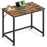 VASAGLE Tisch, Computertisch, Bürotisch, 80 x 50 x 76 cm, für Arbeitszimmer,...