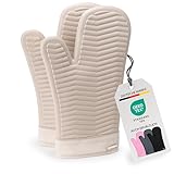 Bellphany Premium Silikon Ofenhandschuhe Paar - Design Topfhandschuhe zum Kochen...