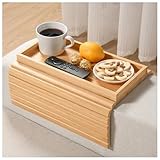 Natural Sofatablett Armlehne, Sofa Tablett, Couch Tablett Armlehne, Sofaablage,...