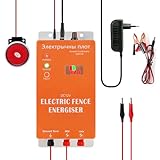 Elektrozaungerät mit Alarm, Neueste 230V Elektrischer Weidezaun, 2Joule Output...