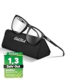 EdelBlick® Blaulichtfilter Brille Herren & Damen Grau - Effektiver Schutz Dank...