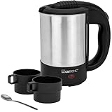 Clatronic WKR 3624 Reise-Wasserkocher, Füllmenge bis zu 0.5 Liter, Ideal für...