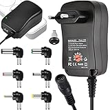 Retoo Universal AC Adapter 12V Netzteil, 30W Universal-Steckernetzteil 6...