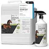 ReaVET Bremsen Stop **TESTSIEGER** Fliegenspray Pferde XL Set 6 Liter inkl....