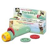 moses. Kleine Diashow Tierbabys, Projektor-Taschenlampe für Kinder, 24...