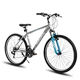 Hiland BAMCBASE 27,5 Zoll Mountainbike, Hochfester Stahlrahmen 21 Gänge...