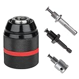 Schnellspannbohrfutter 1.5-13mm, 1/2' x 20UNF Bohrfutter Adapter Bohrfutter...