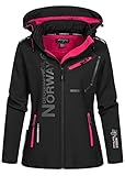 Geographical Norway Damen Softshell Funktions Outdoor Regen Jacke Sport (M,...