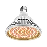 Wankd LED Pflanzenlampe, Pflanzenlampe 18W LED Pflanzenlampe Vollspektrum E27...