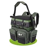 Zite Fishing [Multi Angelkoffer-Rucksack & Sitz-Kiepe in 1] Angeltasche...