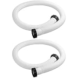 Schlauch und Muttern Set für Pumpe - 2er-Pack ø 38mm und 150cm Lange...