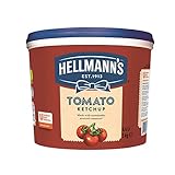 Hellmann's Tomato Ketchup (fruchtig, tomatiger Geschmack) 1er Pack (1 x 5 kg)
